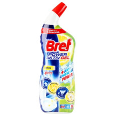 Засіб для чищення унітазу Lemon Power Aktiv Gel Bref, 700 мл